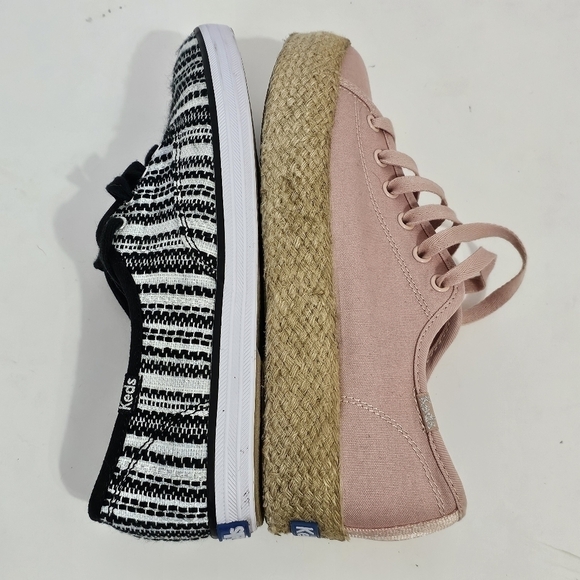 Keds Women's Champion Metallic Woven Stripe Fashion Sneaker - Picture 9 of 9